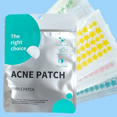 ACNEPATCH40 Star Acne Patch, Hydrocolloid, Day and Night - 5