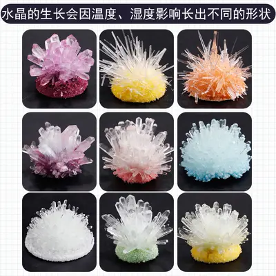 Crystal Growing Science Experiment Kit for Children, DIY - 4