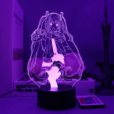 Sailor Moon Tsukino Usagi 3D Night Light Gift for Girls - 11
