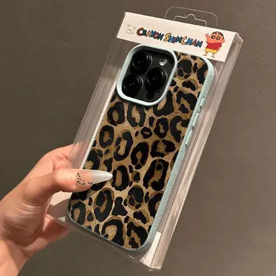 Чехол с принтом «Американский леопард» для iPhone 16 Pro Max, iPhone 15 Design Sense 14 Premium 13 Soft Case 12/X - 8