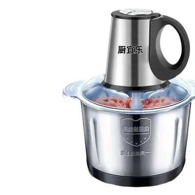 电动绞肉机家用商用多功能料理机不锈钢搅拌机蒜蓉辣椒粉碎机新品