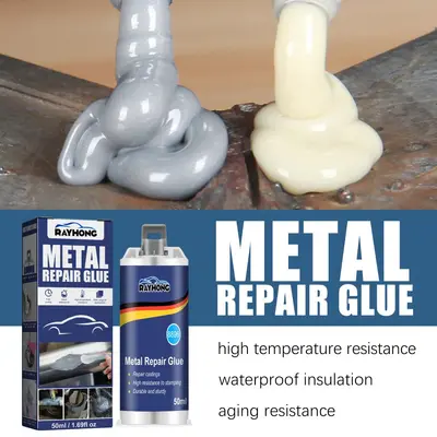 Rayhong Metal Casting Adhesive for Pore and Crack Repair, High-Temperature Resistant