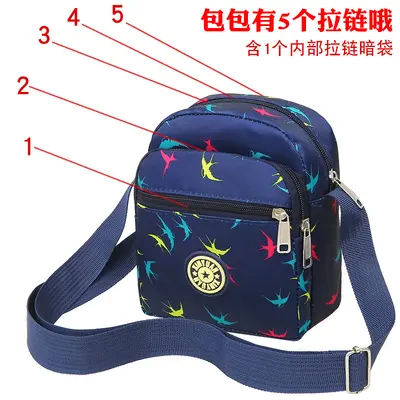 Women's Floral Shoulder and Crossbody Bag - 1