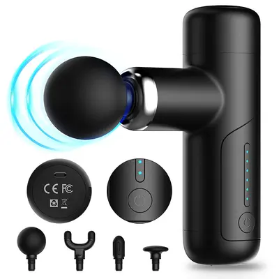 Cep Tipi Ultra Mini Şarjlı Fasya Tabancası - 7