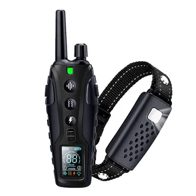 Remote Control Dog Training Device, Anti-Bark Shock Collar, Set of 2 - 9