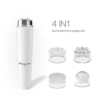 Factory Direct Sales Beauty Equipment Senpu First Generation 4-Head Mini Massage Pen Electric Massage Device Eye Massage - 11