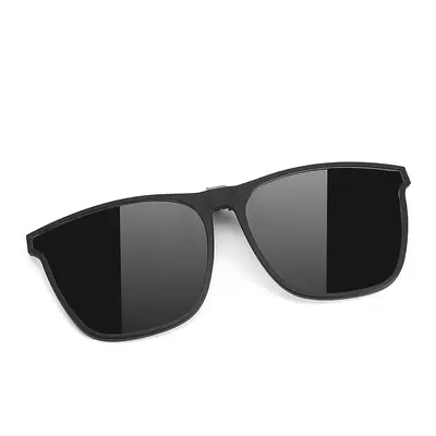 TR90 Polarized Sunglasses with Flip-Up Clip-On Lens, UV400 Protection - 8