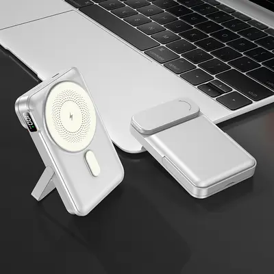 New Cross-border Mini Compact Magnetic Wireless Charging Watch Power Bank 10000mAh Super Fast Charging Mobile Power Supply - 7
