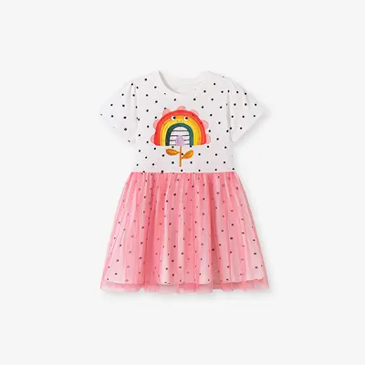 Mädchen-Sommerkleid aus Tüll, europäisch-amerikanischer Stil - 7