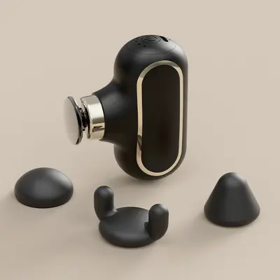 Mini Doppelkopf-Faszienwaffe, tragbar, Taschenformat - 8