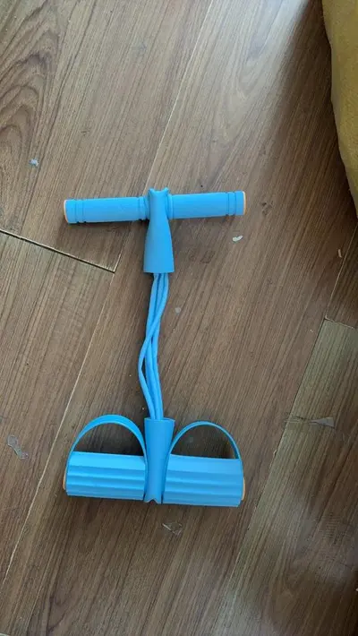 Mekikler ve ince göbek artefaktı dört tüplü elastik halat yoga fitness ekipmanlarını desteklemek için çok fonksiyonlu pedal gergisi - 12
