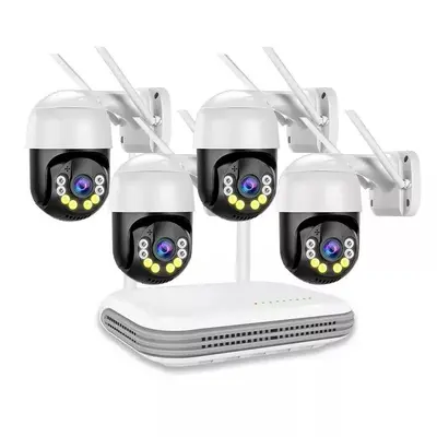 XMeye 10-Kanal ICSEE Xiongmai kabelloses Sicherheitskamera-NVR Heim-WiFi Netzwerk Festplatte Videoaufzeichnung