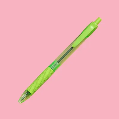 Colorful Retractable Ballpoint Pen, Soft Grip, Bullet Tip - 10