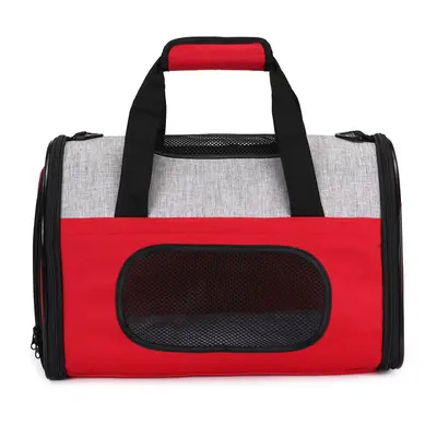 Pet Travel Convenient Outing Bag Wire Folding Pet Amazon Bag for Dogs and Cats, Portable Single-Shoulder Travel Bag