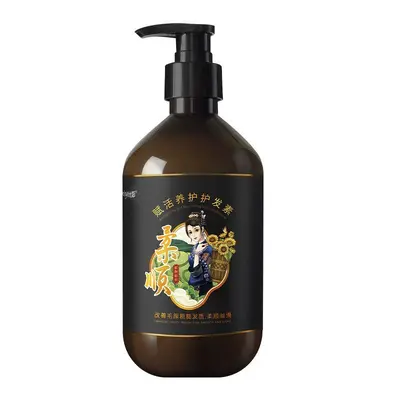 Pflanzliches Anti-Haarausfall-Shampoo, Anti-Schuppen - 8
