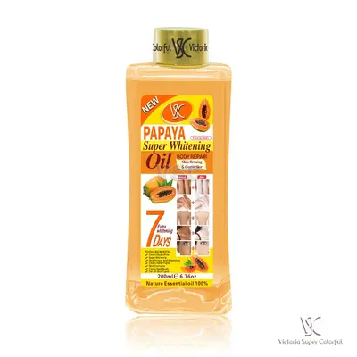 Turmeric Essential Oil with Vitamin C, Full Body Massage Oil 200ml - 13