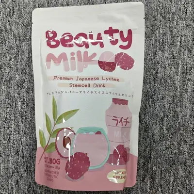 BeautyMilk Kollagenpulver mit Erdbeergeschmack - 11