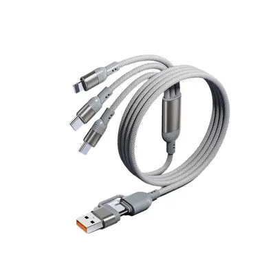 100W Schnellladekabel 2-in-3 für Apple/Type-C