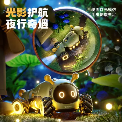Electric Remote Control Spray Caterpillar Stunt Twisting Car Toy for Boys - 5