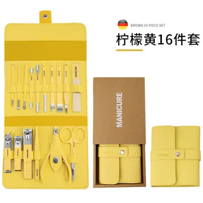 Nagelset mit Maniküre- und Pediküre-Werkzeugen, 18-teilig - 8