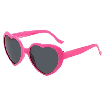 Korean Style Heart-Shaped Summer Sunglasses, Unisex - 5