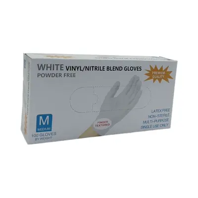 Disposable Nitrile Composite Gloves, Thickened, Food-Grade - 8