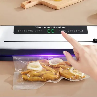 Vakum paketleme makinesi kuru ve ıslak kullanım gıda saklama - 5