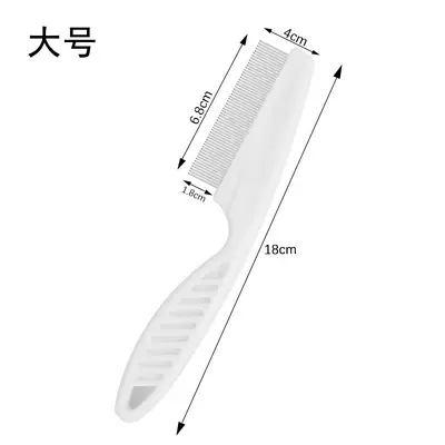 Self-Cleaning Pet Grooming Comb with One-Click Button for Cats and Dogs - 12