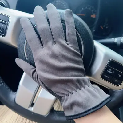 Summer Breathable Non-Slip Cycling Gloves with Sun Protection for Men and Women - 12