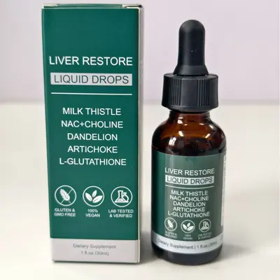Трансграничный экспорт Amazon LIVER RESTORE LIQUID DROPS Бестселлер Фабричный В наличии