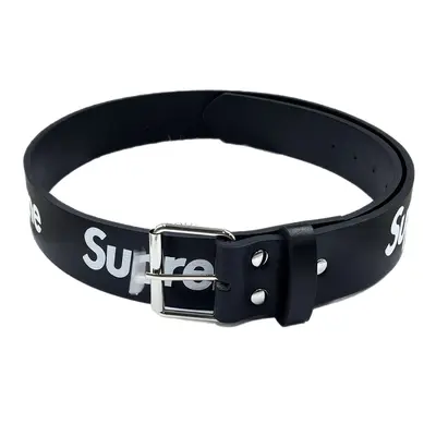 SUP Taillengürtel mit Schnallenverschluss Buchstaben Student Trend Ledergürtel Herren neu Graffiti Mode Jeansgürtel Freizeit Universalgürtel Damen - 5