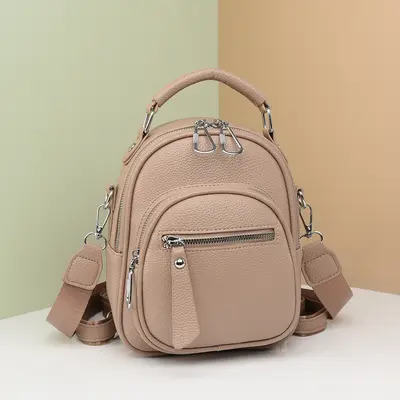 Minimalist Women's Backpack, School and Everyday Use - 2