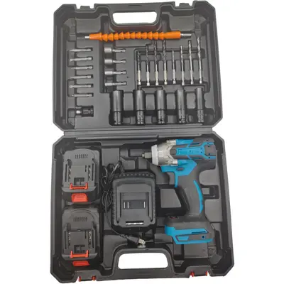 Brushless Cordless Impact Wrench Set, High Torque