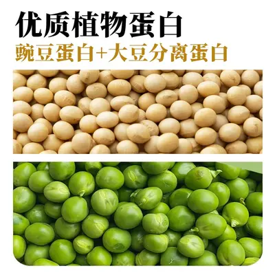 Dual Plant Protein Powder, Soy and Pea Protein