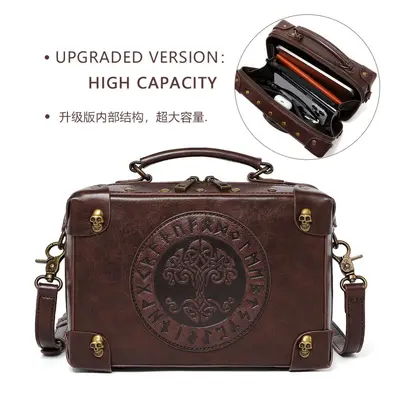 Women's Single Shoulder Crossbody Bag, Punk Retro Style, 2026 - 8