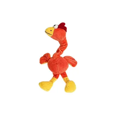 Squeaky Chick Dog Chew Toy, Bite-Resistant, Companion Toy - 8