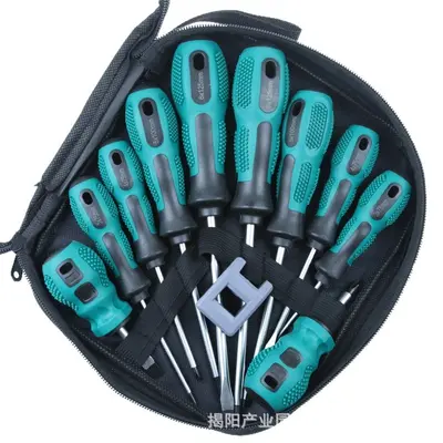 9-piece Phillips and straight screwdriver set with magnetic - 6
