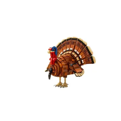 Thanksgiving Turkey Building Blocks Educational Small Particle Toy - 5
