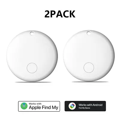 Round Bluetooth tracker iOS Android, pet and item tracker dual system - 10