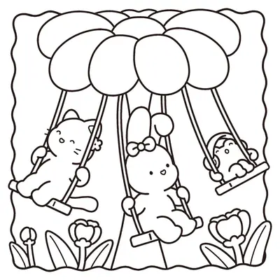 Children's Coloring Book Ages 3-4, Early Education Picture Book