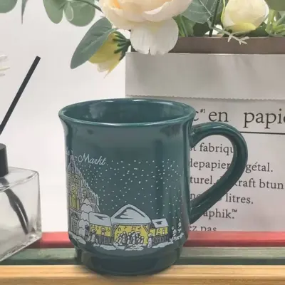 Seramik Kupa, Isıya Dayanıklı, Noel Hediyesi