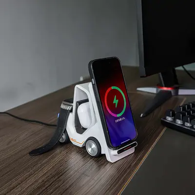 3-in-1 15W wireless charging stand - 8