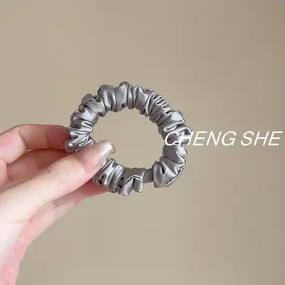 Hair-Friendly Small Black Hair Ties for Everyday Use - 11