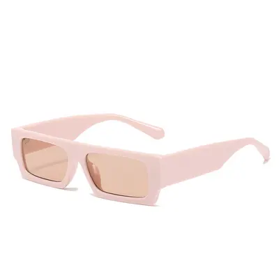 Square Frame Sunglasses, Minimalist Design, UV400 Protection - 9