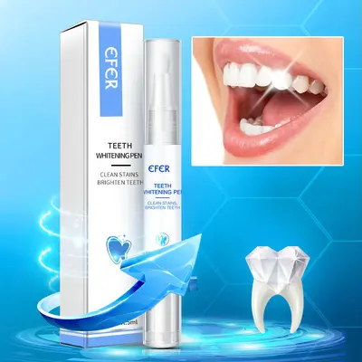 Teeth cleaning pen, rotating head, stain removal - 2