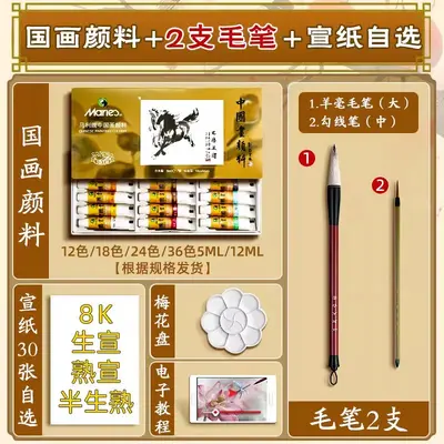 Marley Chinese painting pigment set - 7