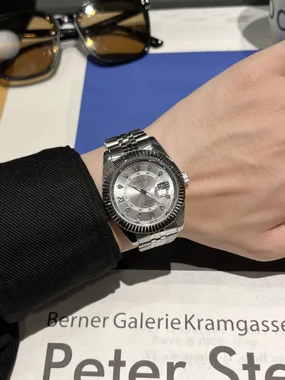 AIMANA Herrenuhr Edelstahl Quarz-Armbanduhr - 6