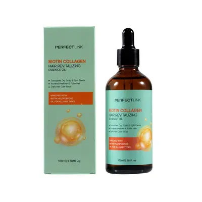 Трансграничное эфирное масло для ухода за волосами Argan+Biotin Biotin, несмываемое, разглаживающее, против пушения, для восстановления корней и питательная сыворотка - 6