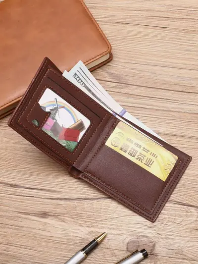 Men's Short Wallet, Ideal Birthday Gift for Men - 2