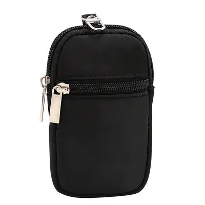 Waterproof Nylon Card Holder with Key Chain, Minimalist Small Wallet - 6